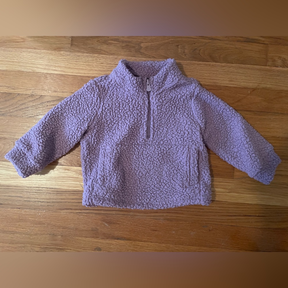 baby GAP Fleece Pull Over, Sweater with Zipper
